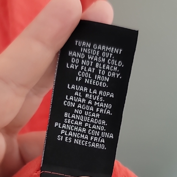 Zac & Rachel women's size 3X Coral Pink top with intricate lace detailing - Picture 10 of 10